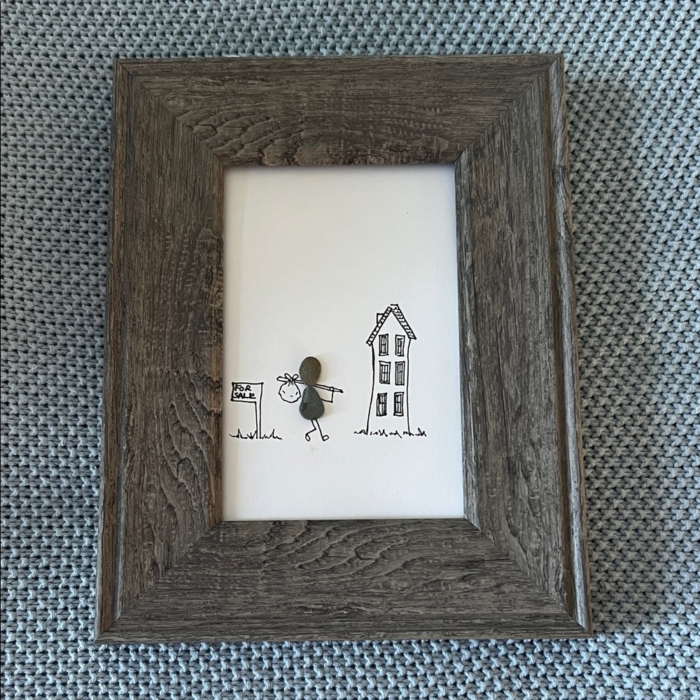 Realtor Pebble Art